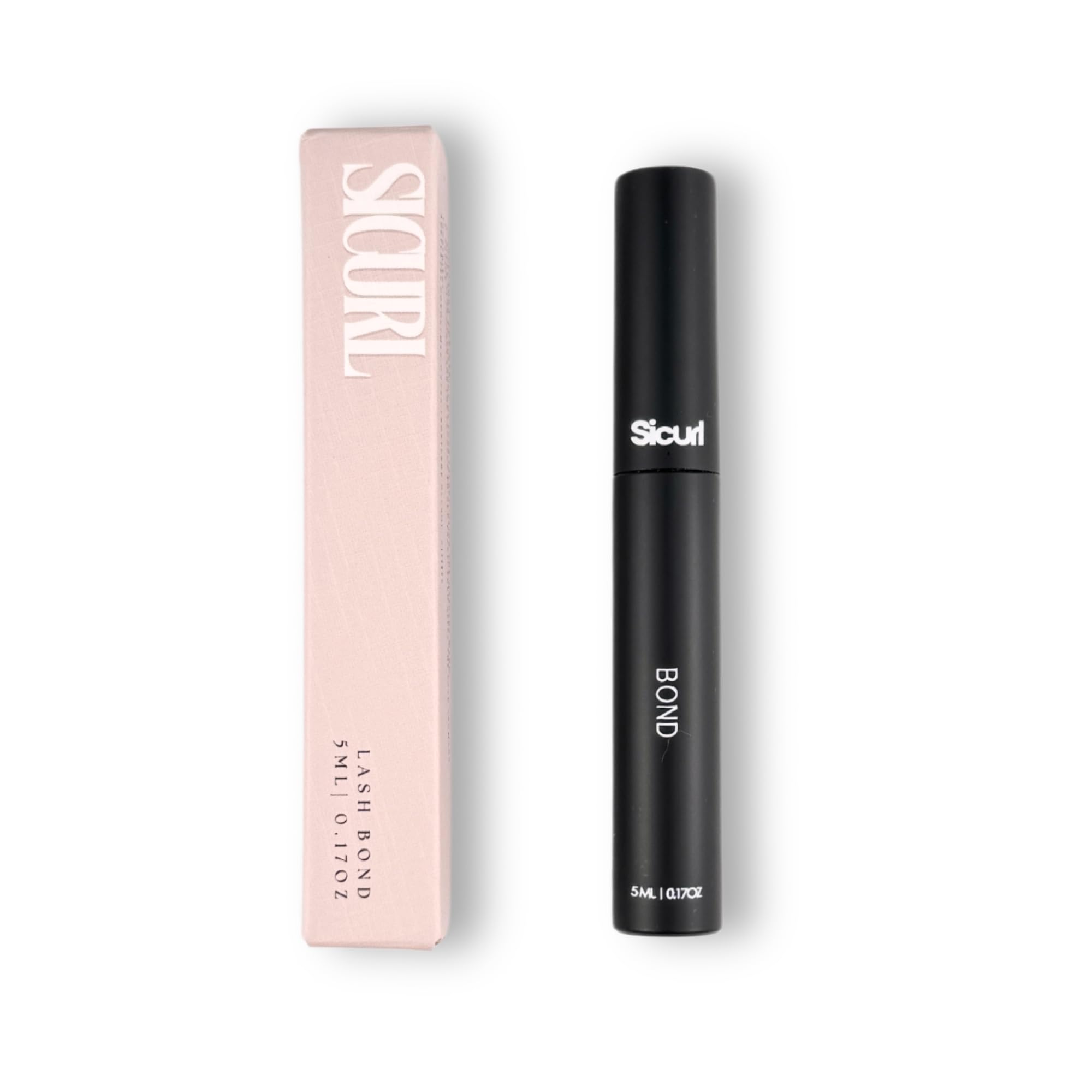Sicurl Lash Bond | 72H Waterproof Cluster Lash Glue | Quick Dry Formula, Sensitive Eyes Safe, Cruelty Free – 0.17 oz
