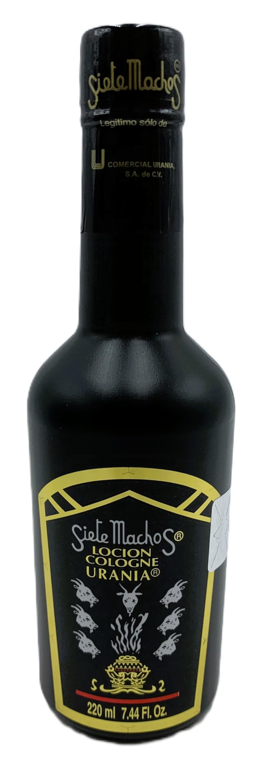 Siete Machos URANIA Original Cologne – 7.44 oz (220 ml), Authentic Fragrance