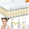 Siifert 50 Pack Greenery Baby Shower Lip Balm Favors – Bulk Lip Balm Gifts for Guests
