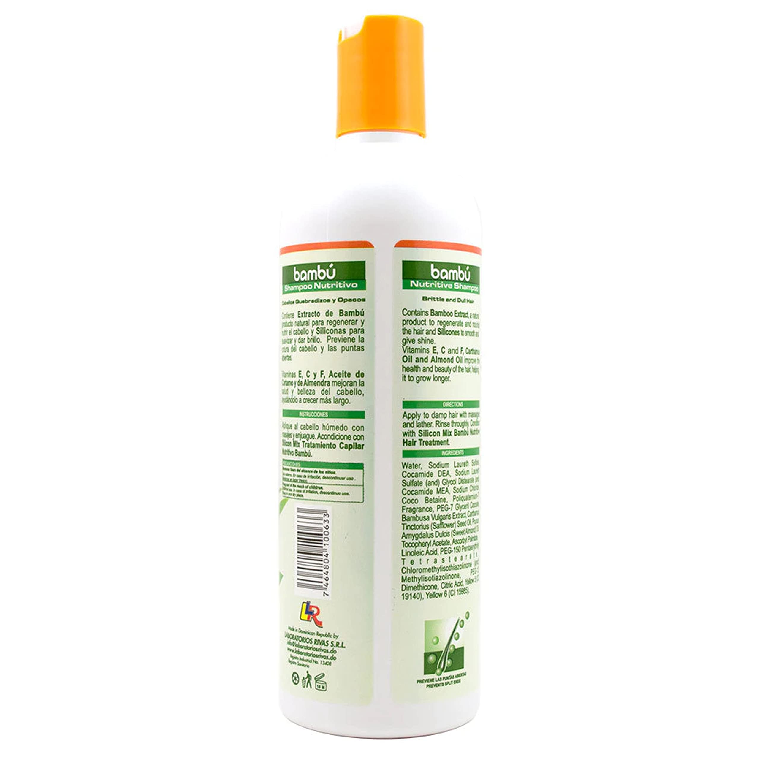 Silicon Mix Bamboo Hair Treatment & Shampoo 16 oz Combo Set
