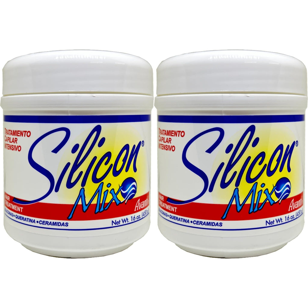 Silicon Mix Intensive Hair Treatment 16oz Pack of 2 – Deep Conditioning for Dry & Damaged Hair