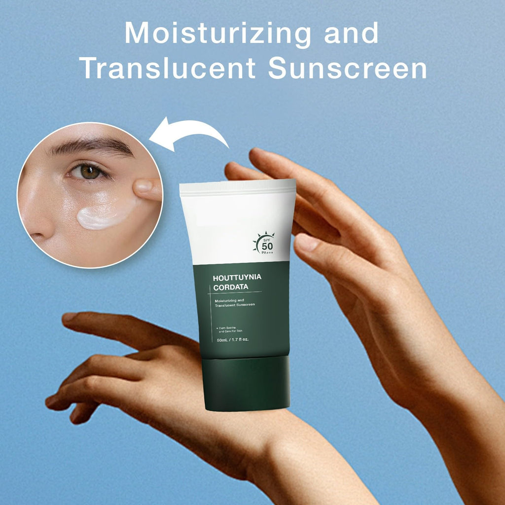 Silky Moisture Sunscreen - Korean SPF 50+ PA++++ Sun Essence