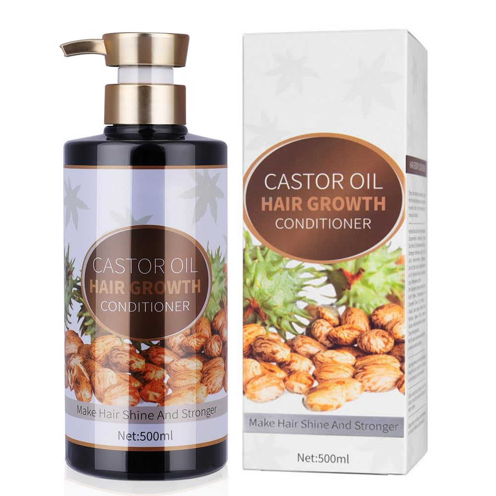 Silvercell Castor Oil Conditioner – Hair Growth, Moisturizing & Thickening (500ml / 16.9 fl oz)