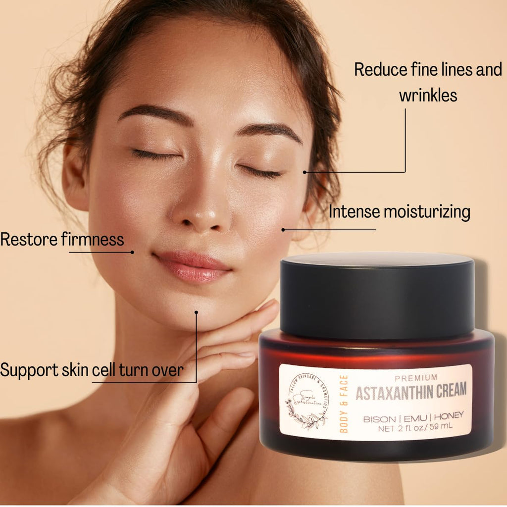 Simple Sophistication BISON EMU HONEY Balm – All-Natural Tallow Skincare (2 oz)