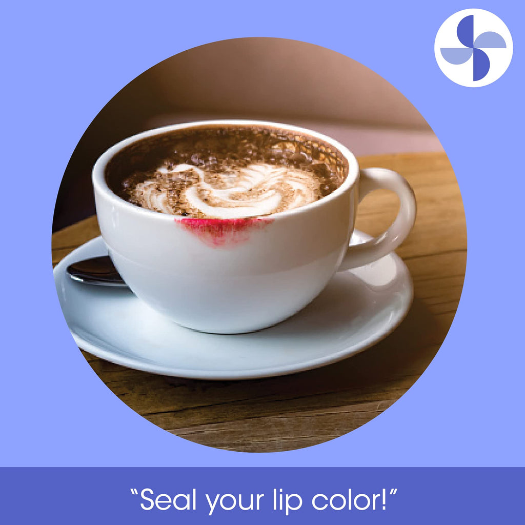 Simplexion Stay On Lipstick Seal – Clear, Transfer-Proof Lip Color Lock