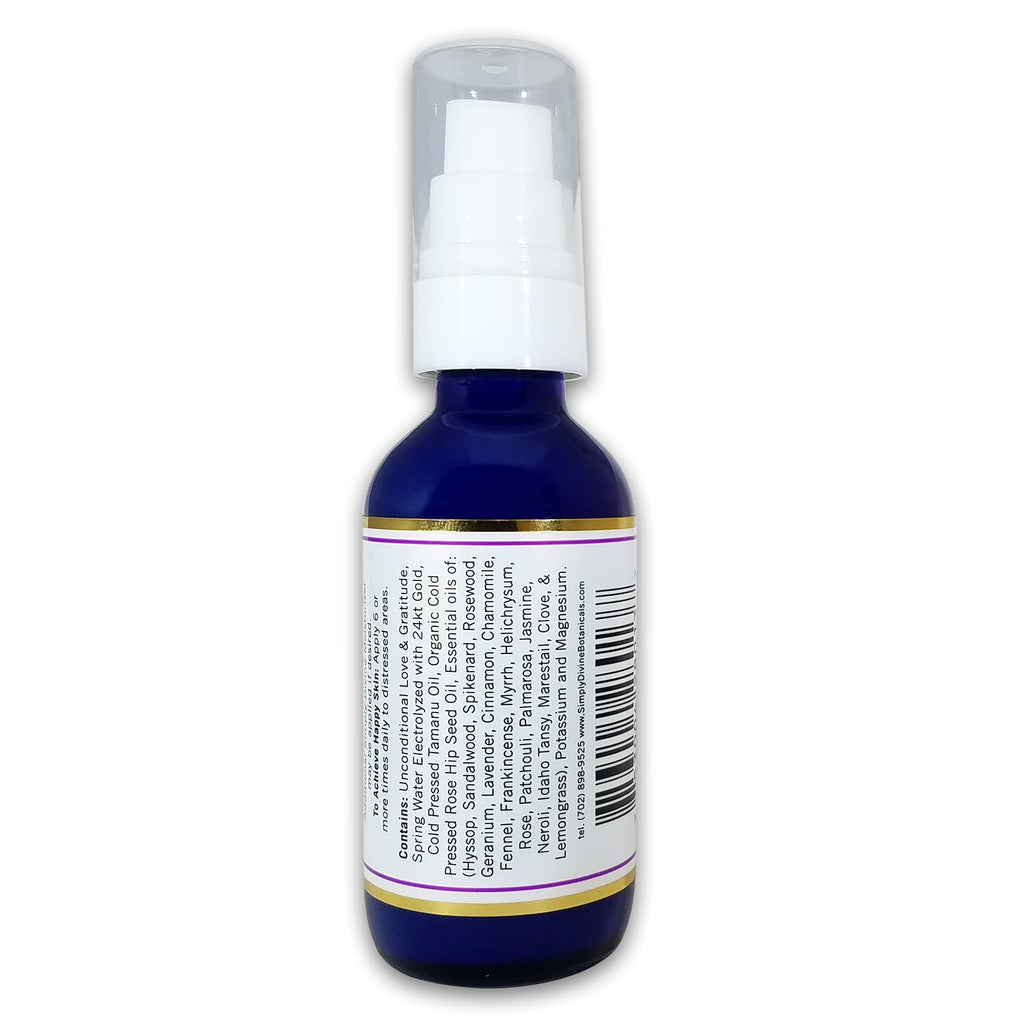Simply Divine Botanicals Skincredible Sandalwood Revitalizing Elixir – Smooth Fine Lines, Even Discoloration, Sensitive Skin