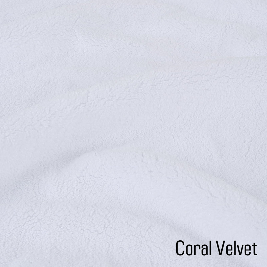 SINLAND Absorbent Coral Velvet Washcloths — Ultra-Soft Microfiber 12x12 Inch Face Towels