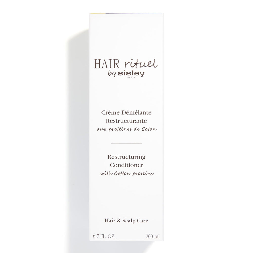 Sisley Paris Restructuring Conditioner with Cotton Proteins – 200 mL | Detangle, Smooth & Shine