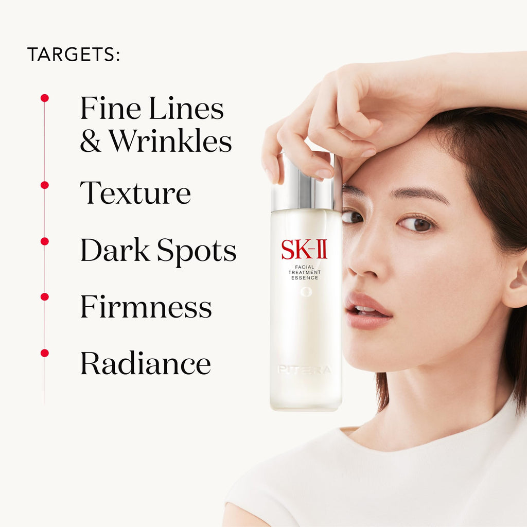 SK-II Facial Treatment Essence | Anti-Aging Skincare for Fine Lines, Texture & Firmness (7.7 oz)
