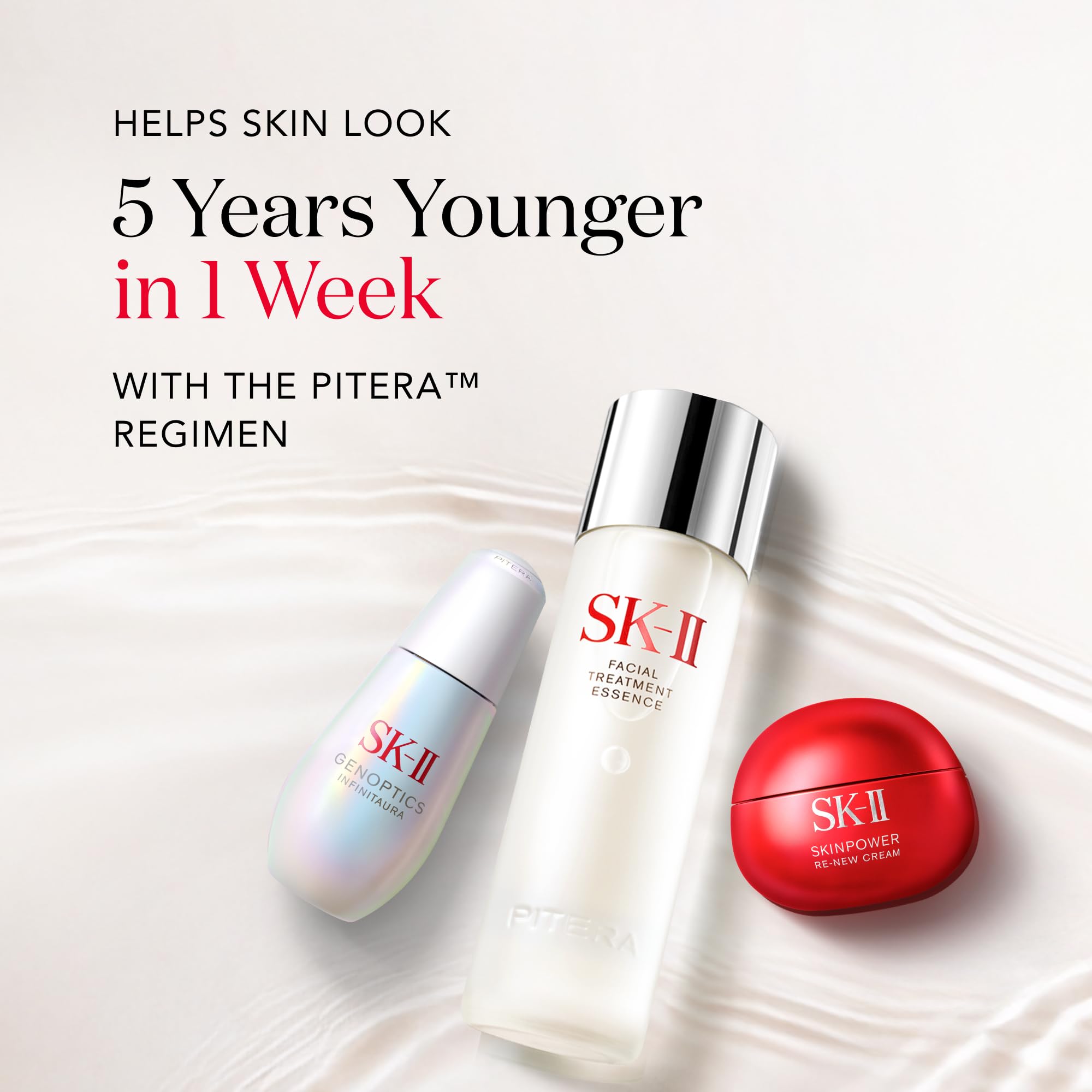 SK-II Facial Treatment Essence – Anti-Aging Essence for Fine Lines, Texture Refinement, and Glow (11.2 oz)