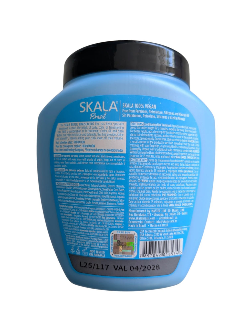SKALA 2 Pack More Curls Hydrates – 2-in-1 Conditioning Cream & Cream-to-Comb for Curly Hair