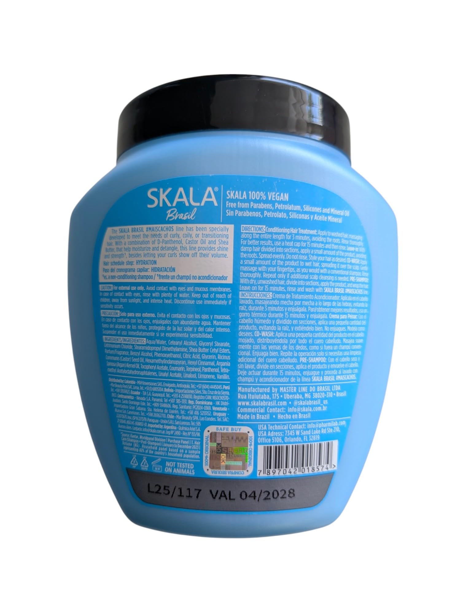 SKALA 2 Pack More Curls Hydrates – 2-in-1 Conditioning Cream & Cream-to-Comb for Curly Hair