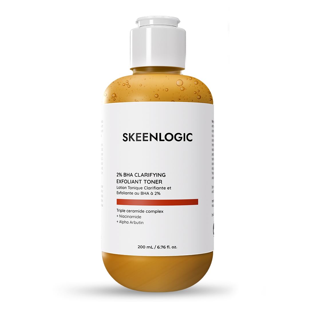Skeenlogic 2% Salicylic Acid BHA Serum + Toner – Face & Body, Minimize Pores & Dark Spots