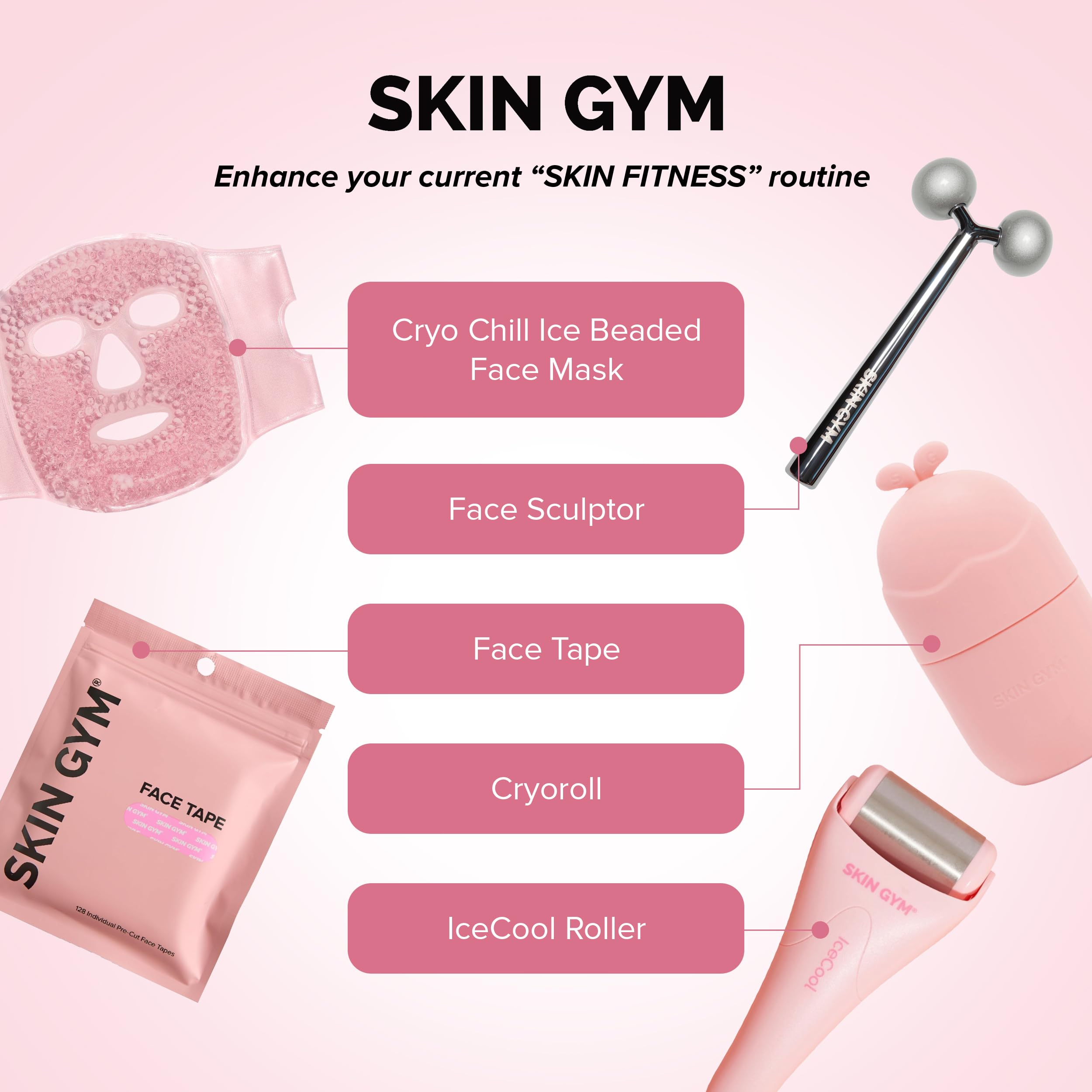 SKIN GYM Reusable Forehead Mask — Medical-Grade Silicone for Smoothing Forehead Lines & Enhanced Absorption