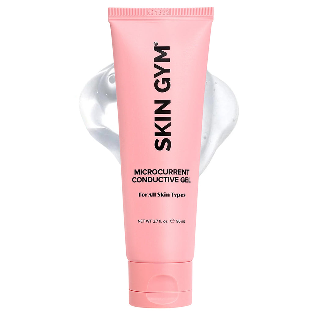 Skin Gym Microcurrent Conductive Gel for Face & Body — Hydrating Glide, 2.7 oz