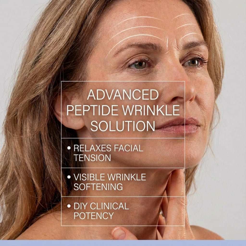 Skin Perfection Snap 8 Peptides Serum for Face - Anti-Aging DIY Booster with Hyaluronic Acid - 0.5oz