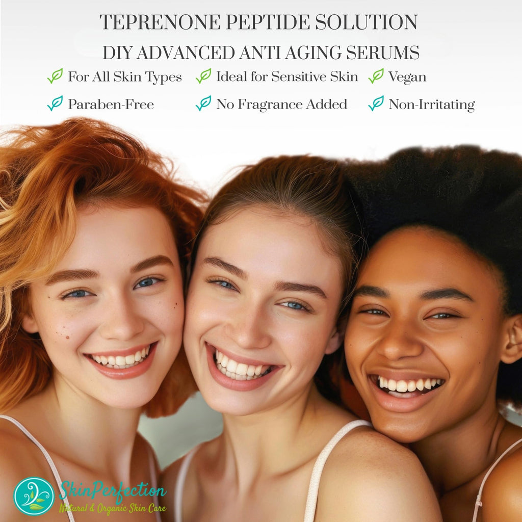 Skin Perfection Teprenone Serum Booster – DIY Anti-Aging Peptide for Hydration