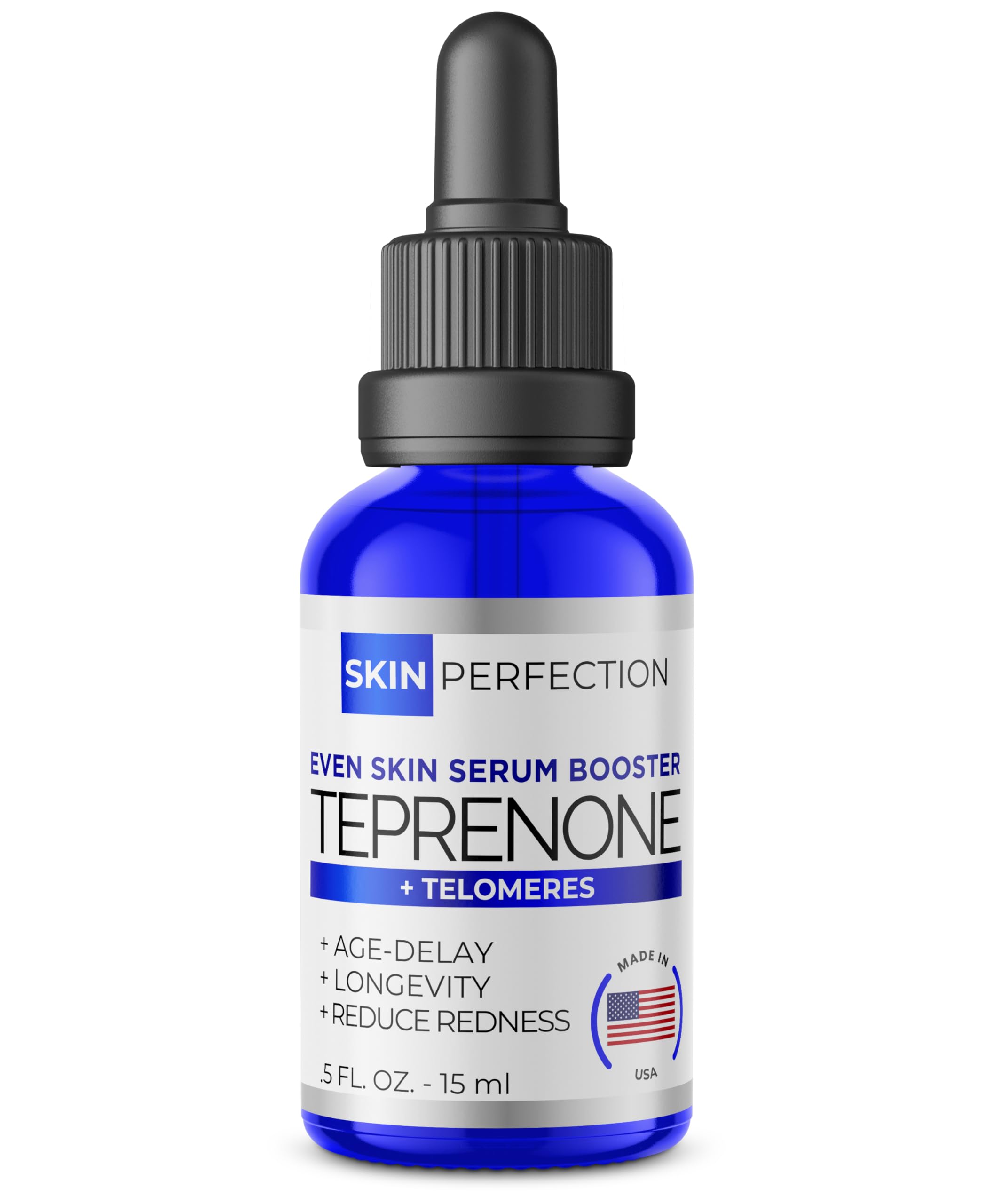 Skin Perfection Teprenone Serum Booster – DIY Anti-Aging Peptide for Hydration