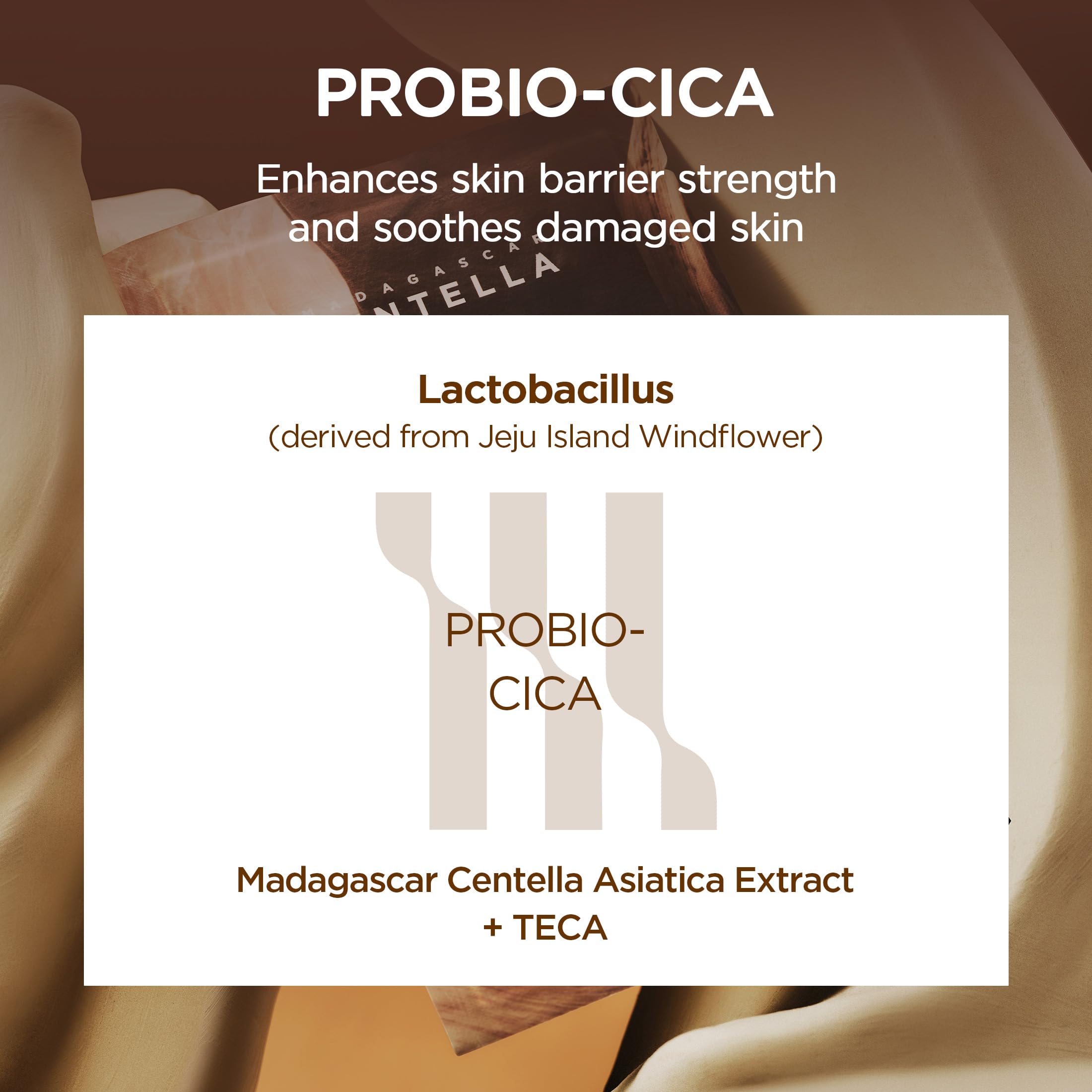 SKIN1004 Probio-Cica Nourishing Mask 23ml (5ea) | Fermented Centella, Ceramides & 9-Peptide Complex