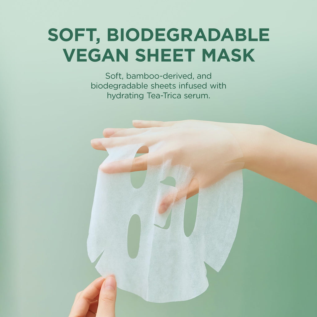 SKIN1004 Tea-Trica Relaxing Mask (5ea) | Pore-Clarifying Sheet Mask