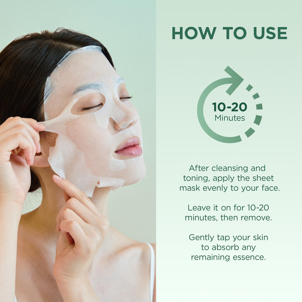 SKIN1004 Tea-Trica Relaxing Mask (5ea) | Pore-Clarifying Sheet Mask