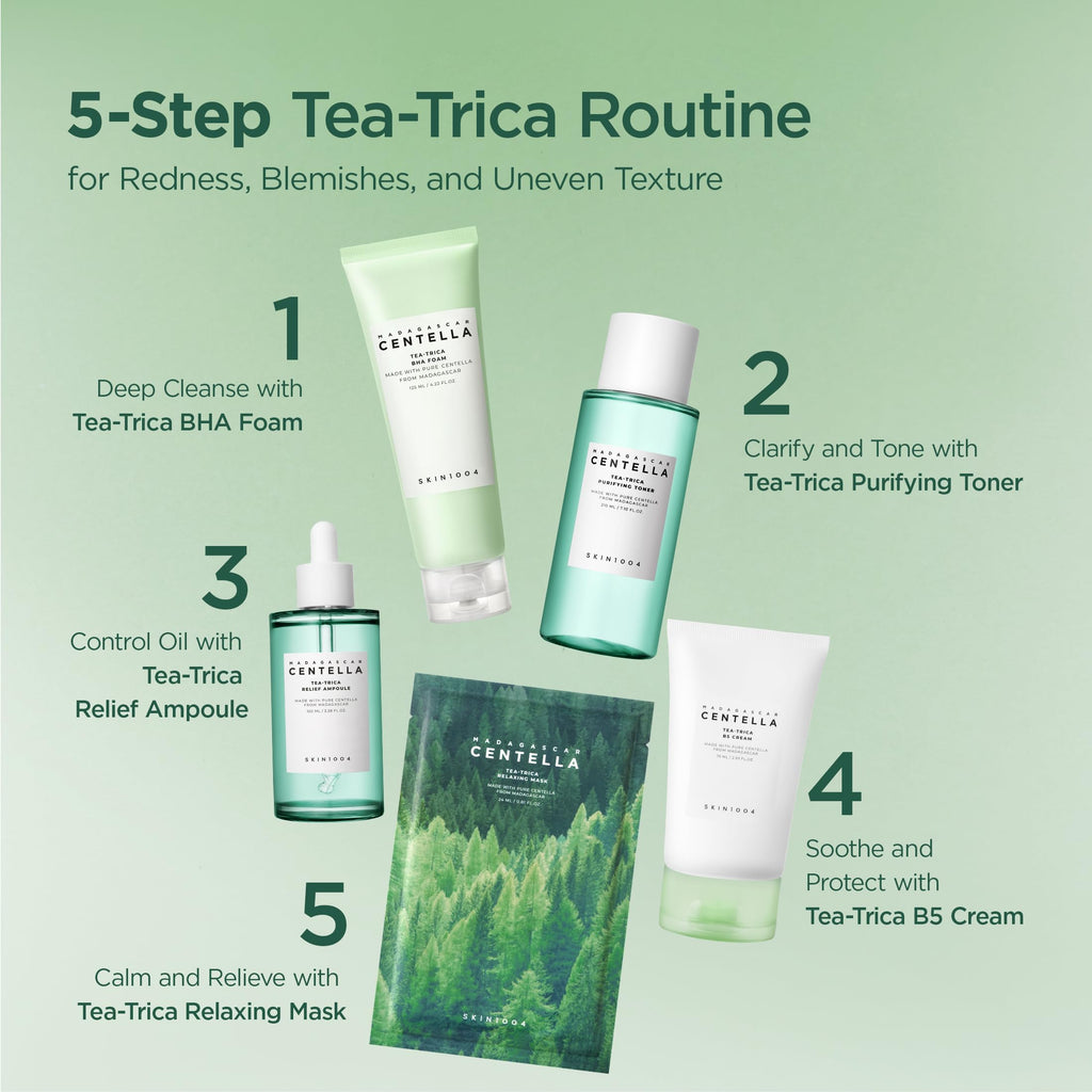 SKIN1004 Tea-Trica Spot Cream – Targeted Cica Care with Madagascar Centella & Tea Tree (0.68 oz / 20 ml)
