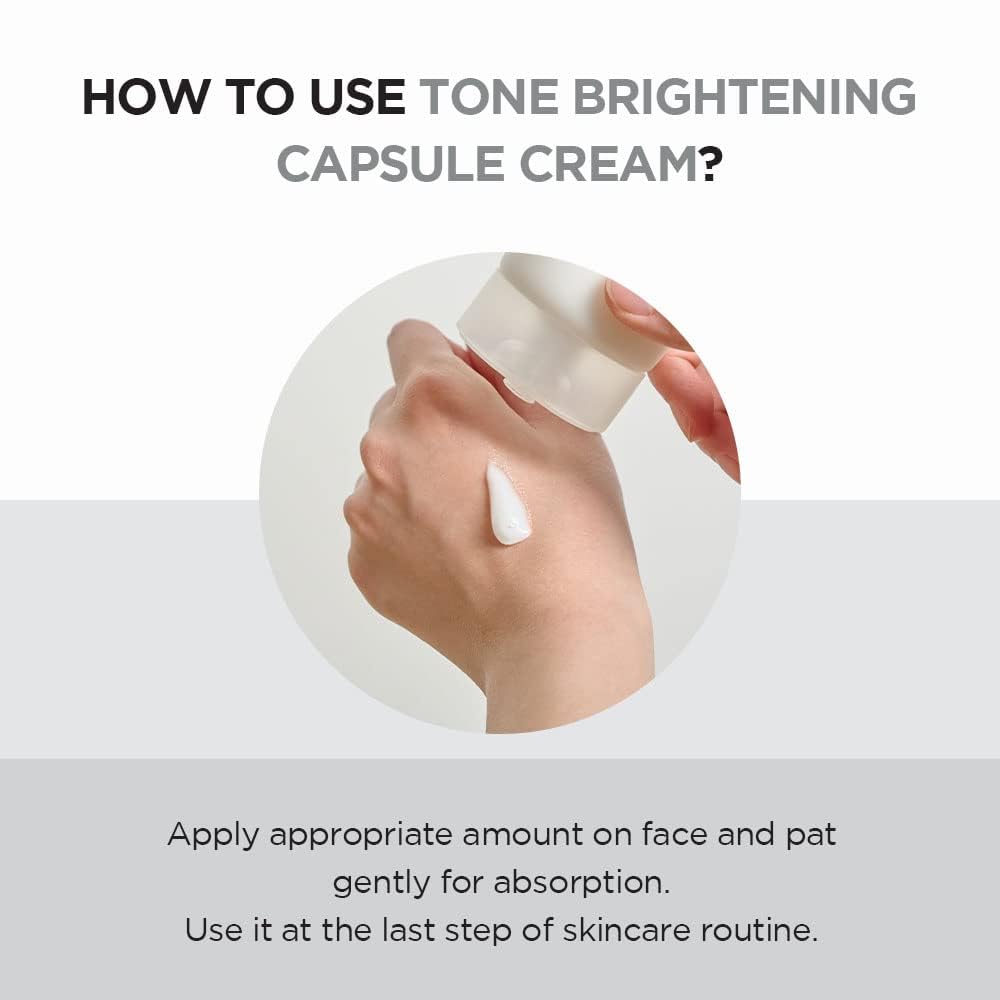 SKIN1004 Tone Glowing Capsule Cream – 75ml | Niacinamide & Madagascar Centella Moisturizer