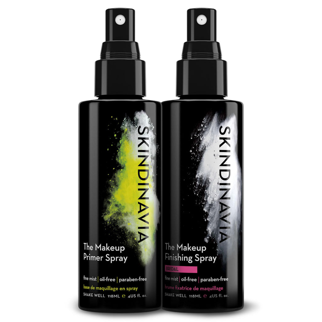 Skindinavia Makeup Primer + Finishing Spray Bridal | Hydrating, Long-Lasting Setting Mist