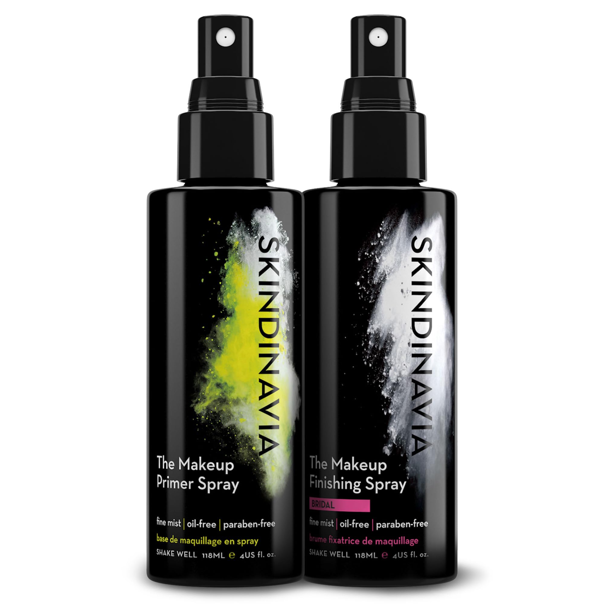 Skindinavia Makeup Primer + Finishing Spray Bridal | Hydrating, Long-Lasting Setting Mist