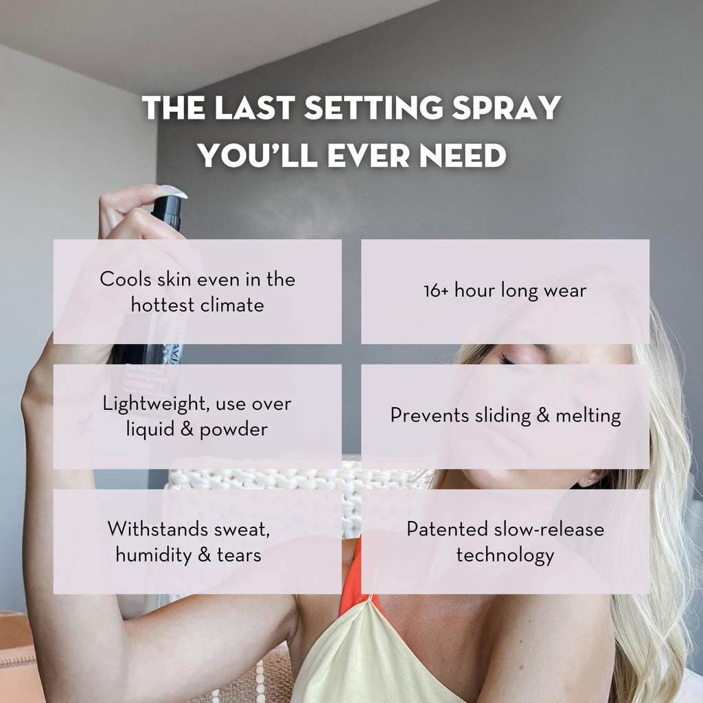 Skindinavia Makeup Primer + Finishing Spray Bridal | Hydrating, Long-Lasting Setting Mist