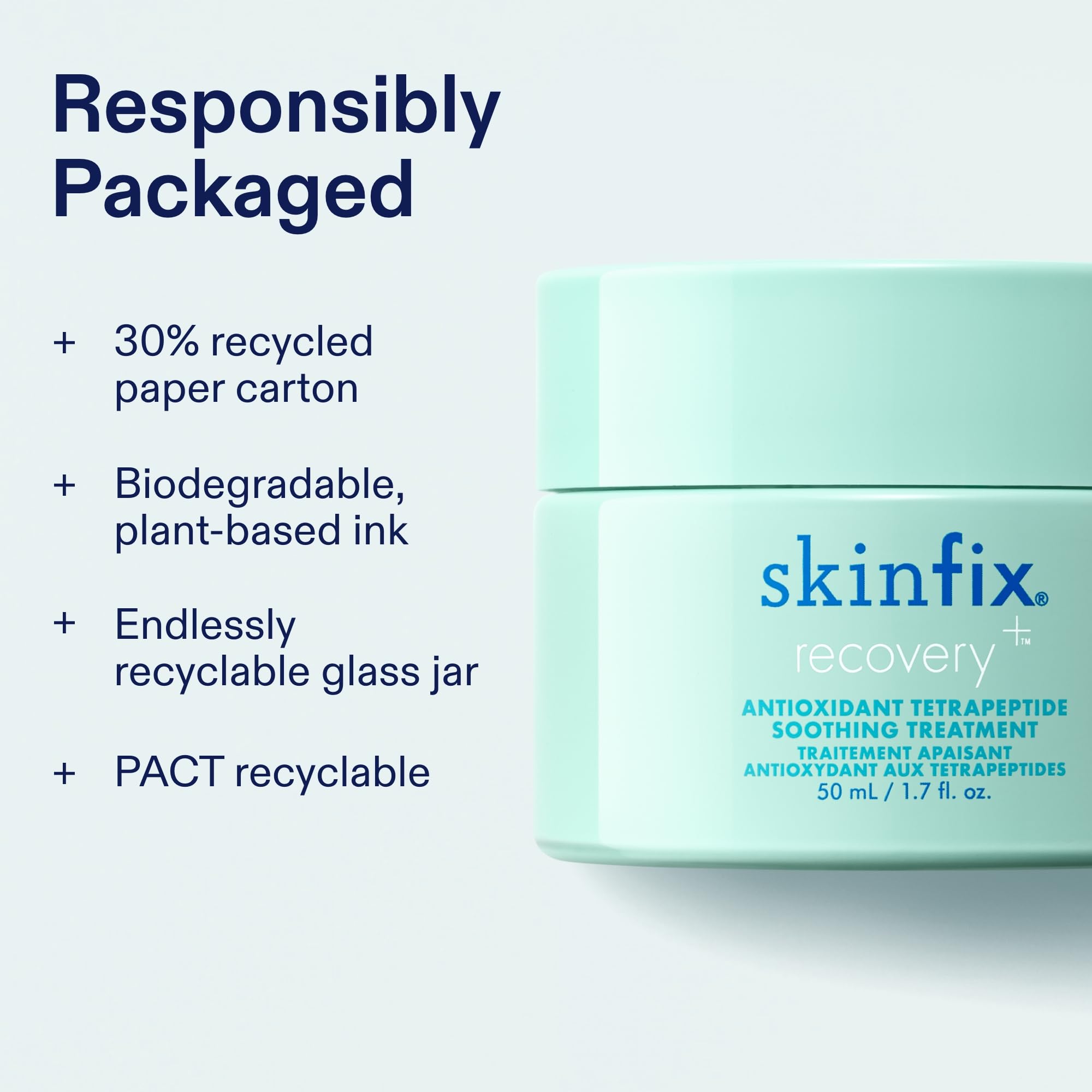 Skinfix Antioxidant Tetrapeptide Soothing Treatment – Overnight Mask (1.7 oz)