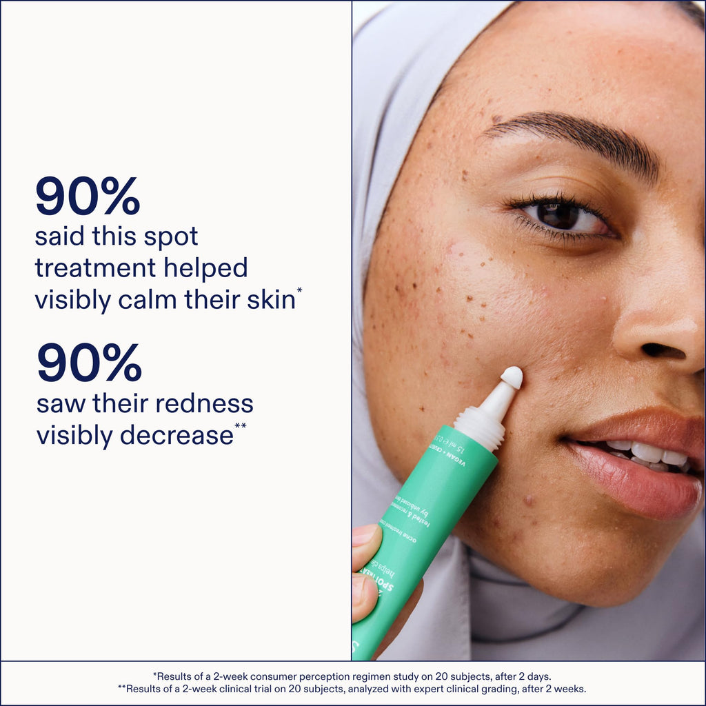 Skinfix 2% BHA Spot Treatment with Niacinamide – Fragrance-Free Acne Care (0.5 fl oz)