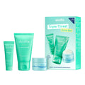 Skinfix Triple Threat Set – Fragrance-Free Minis (BHA Cleanser, Adapinoid Gel, Barrier Gel Cream) – Vegan & Cruelty-Free