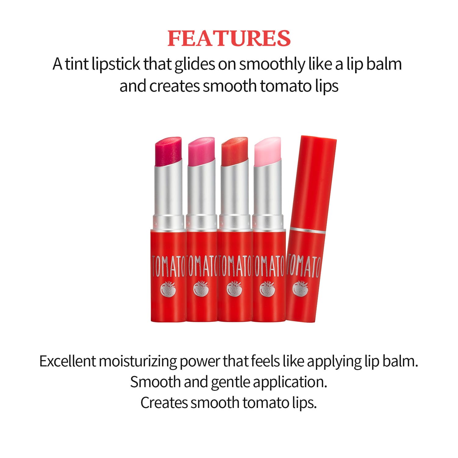 SKINFOOD 1957 Tomato Jelly Tint Lip #02 Berry Tomato – Moisturizing Tinted Lip Balm