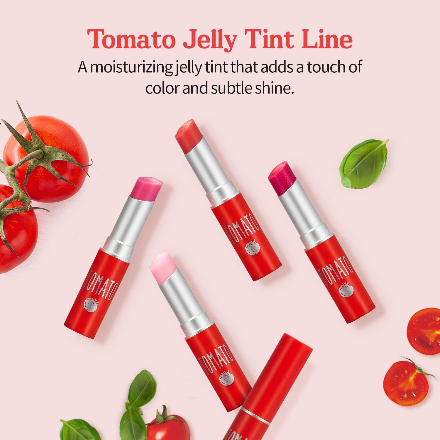 SKINFOOD 1957 Tomato Jelly Tint Lip #02 Berry Tomato – Moisturizing Tinted Lip Balm