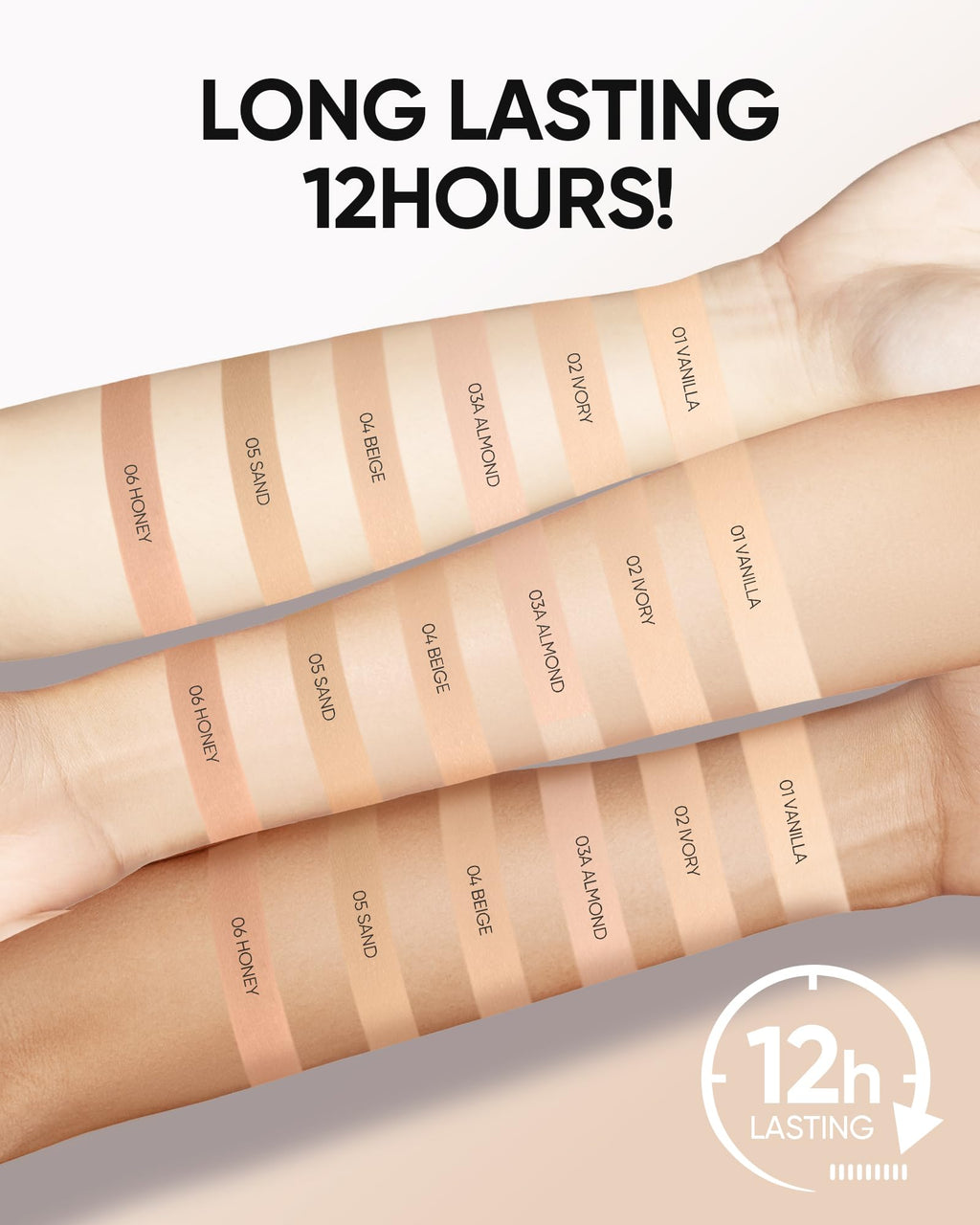 SKINTIFIC Cushion Foundation | Full Coverage, Weightless Feel, Satin Glow | Sweatproof & Waterproof