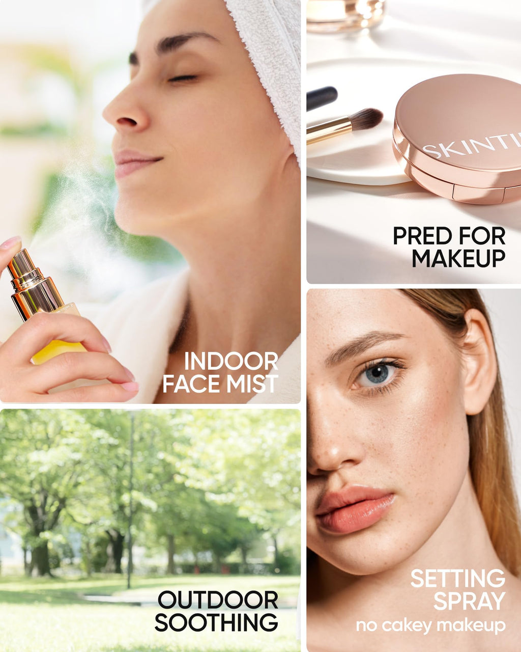 SKINTIFIC Radiance Booster Serum Spray – Hydrating Face Mist with Bifida Ferment & Squalane