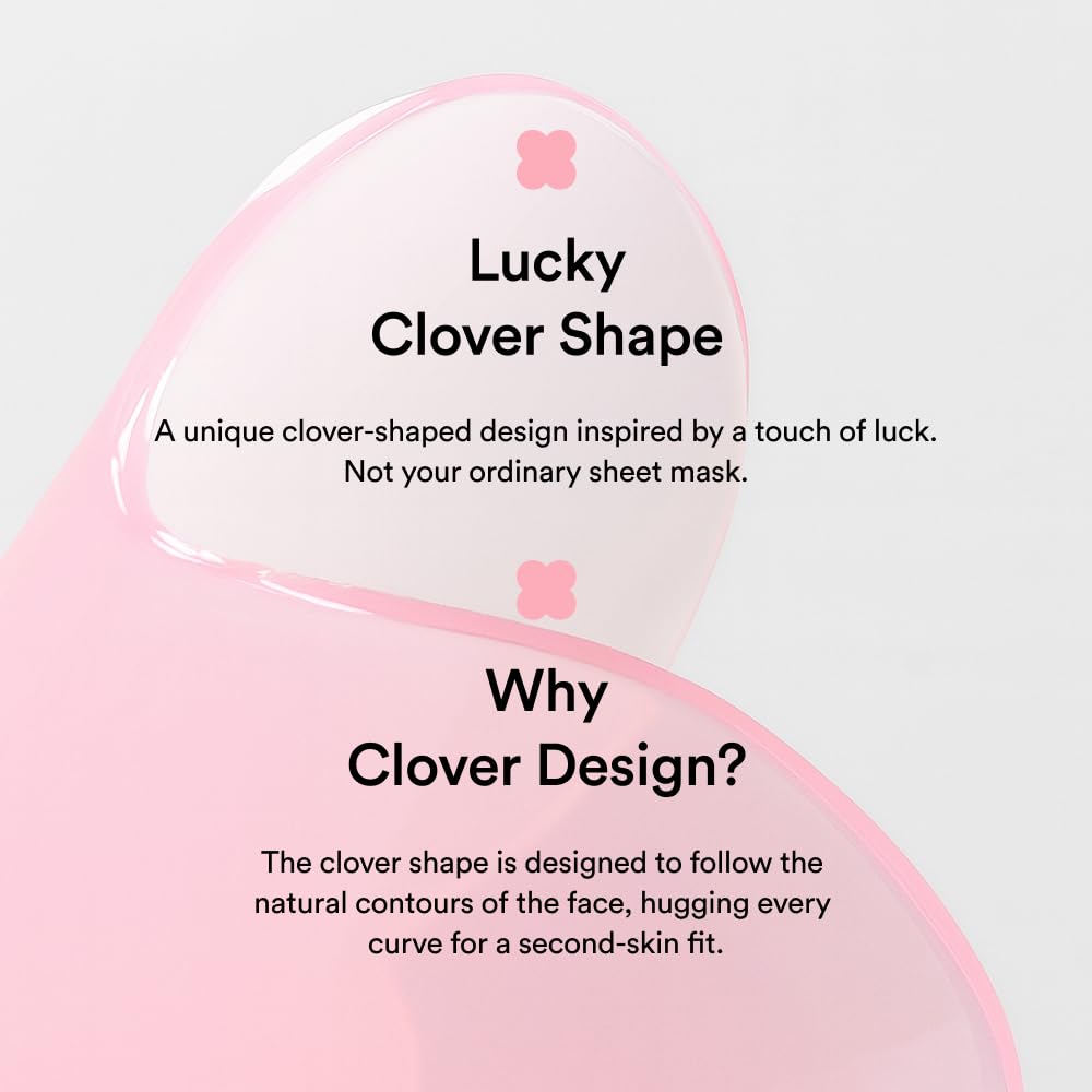 Skit Clover Collagen Hydrogel Patch – Glass Skin Glow & Firming with 7-Collagen Complex
