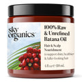 Sky Organics Batana Oil - 4 oz | 100% Raw & Unrefined Hair & Scalp Nourishment