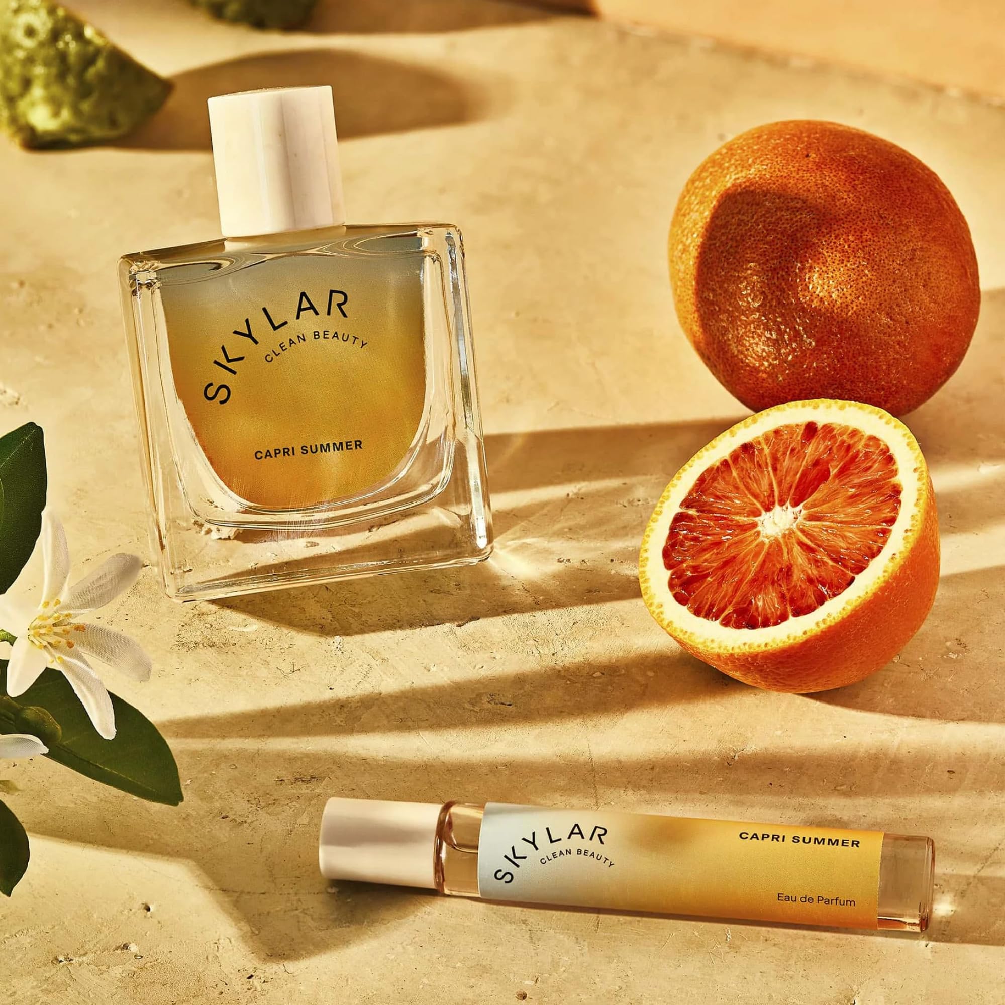 Skylar Capri Summer Eau de Parfum – Hypoallergenic, Clean, Vegan Fragrance for Women & Men