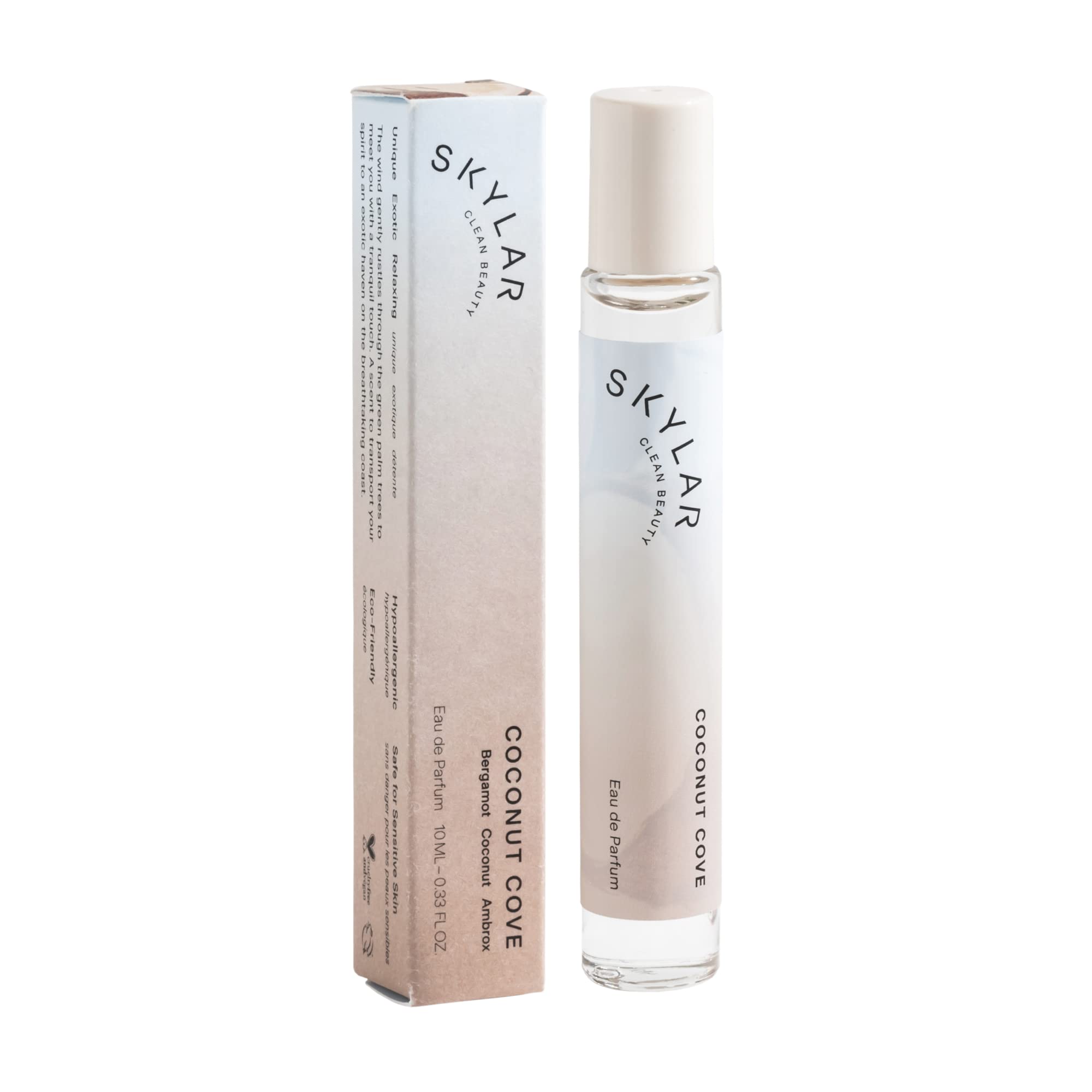 Skylar Coconut Cove Eau de Parfum – Hypoallergenic & Vegan Unisex Fragrance (10mL)