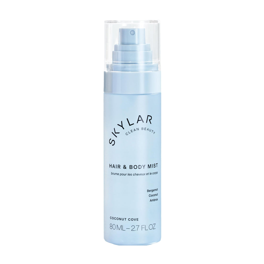 Skylar Coconut Cove Hair & Body Mist – Hypoallergenic, Clean Fragrance