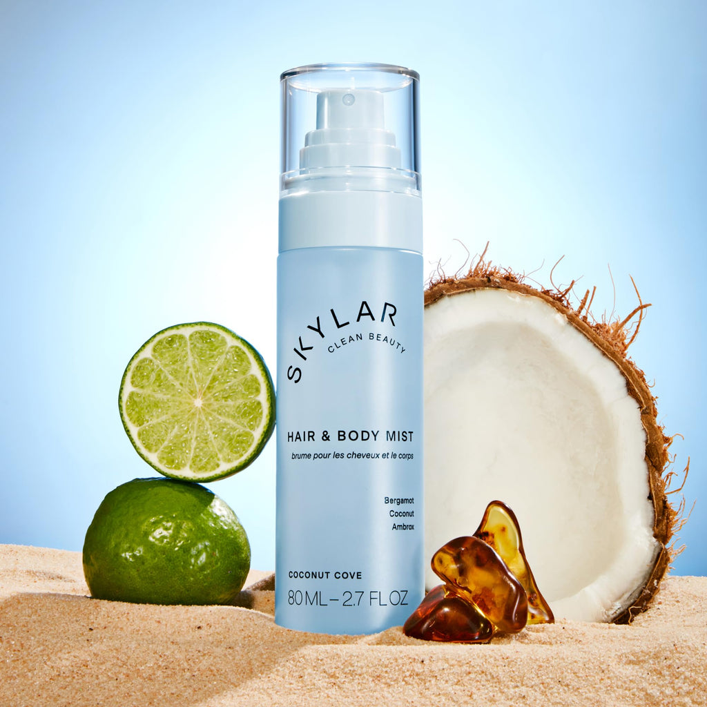 Skylar Coconut Cove Hair & Body Mist – Hypoallergenic, Clean Fragrance