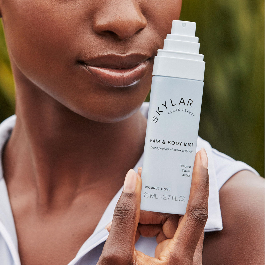 Skylar Coconut Cove Hair & Body Mist – Hypoallergenic, Clean Fragrance