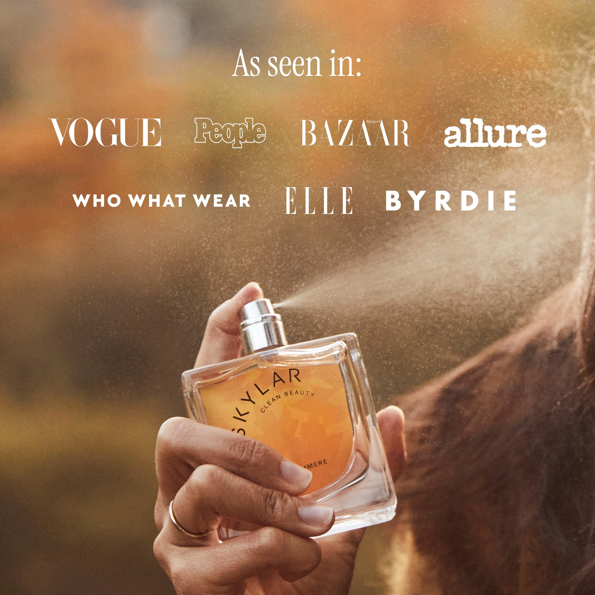 Skylar Fall Cashmere EDP – Hypoallergenic, Vegan, Clean Scent