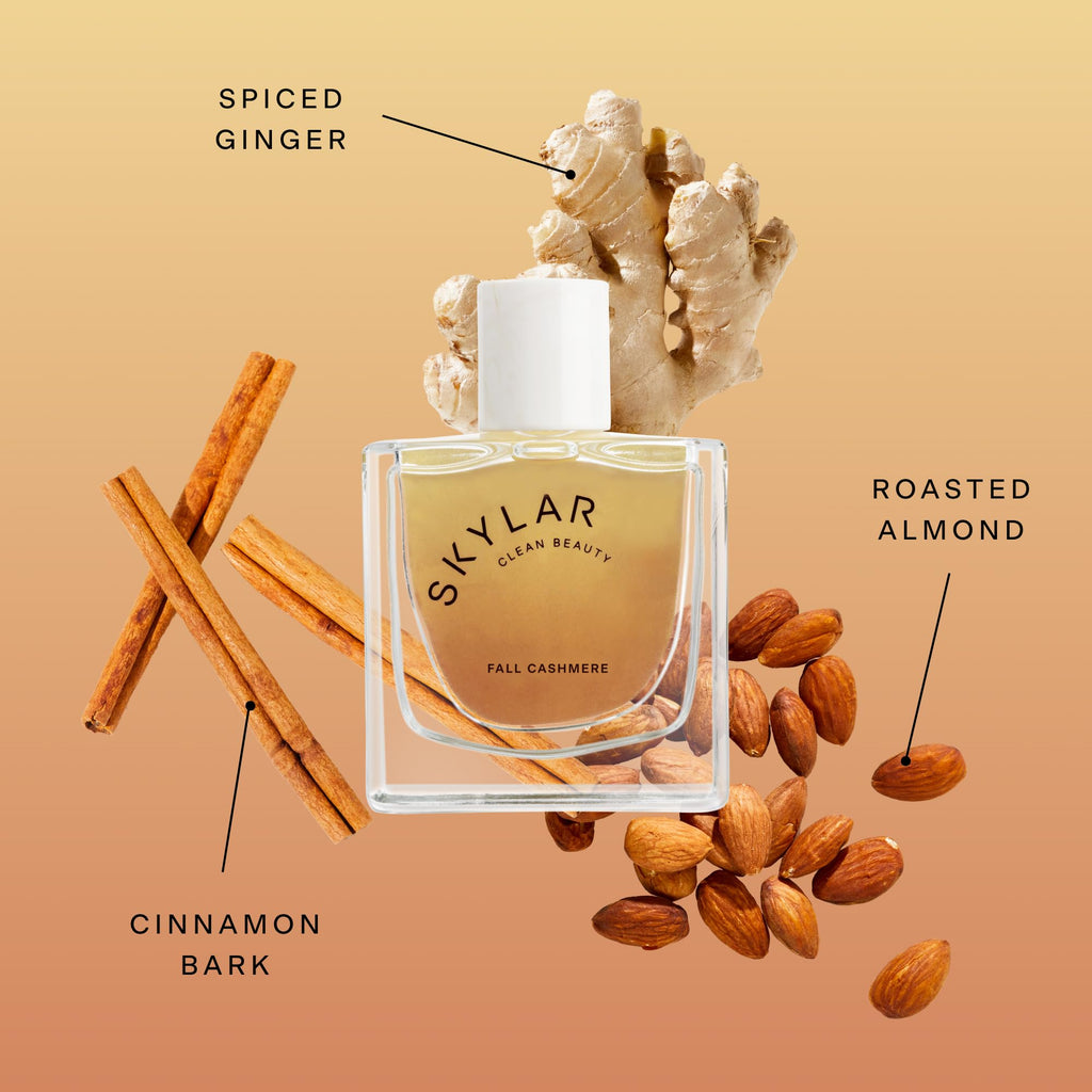 Skylar Fall Cashmere Eau de Parfum – Clean, Hypoallergenic & Vegan Spicy Gourmand (50 mL)