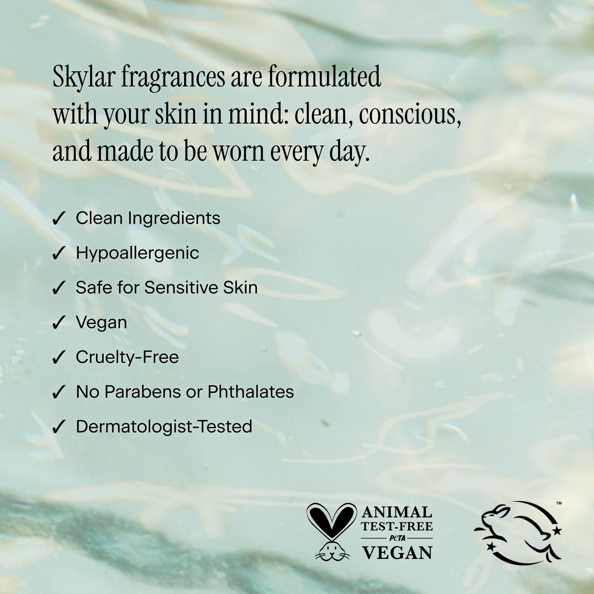 Skylar Isle Escape Eau de Parfum – Hypoallergenic, Clean Vegan Scent for Women & Men (50mL)