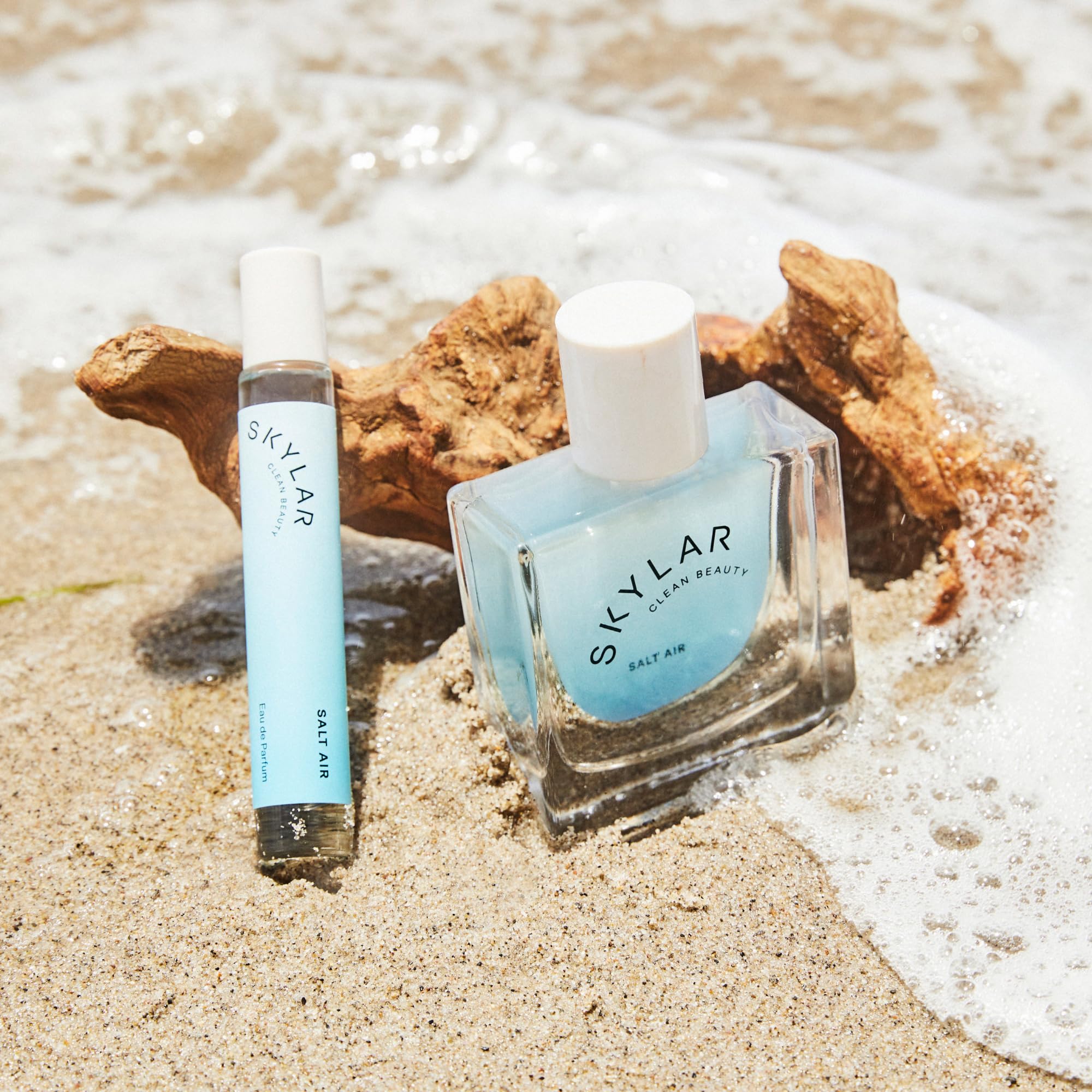Skylar Salt Air Eau de Parfum – Hypoallergenic, Clean Formula for Women & Men – Driftwood, Sea Salt & Seaweed – 50 mL / 1.7 Fl Oz