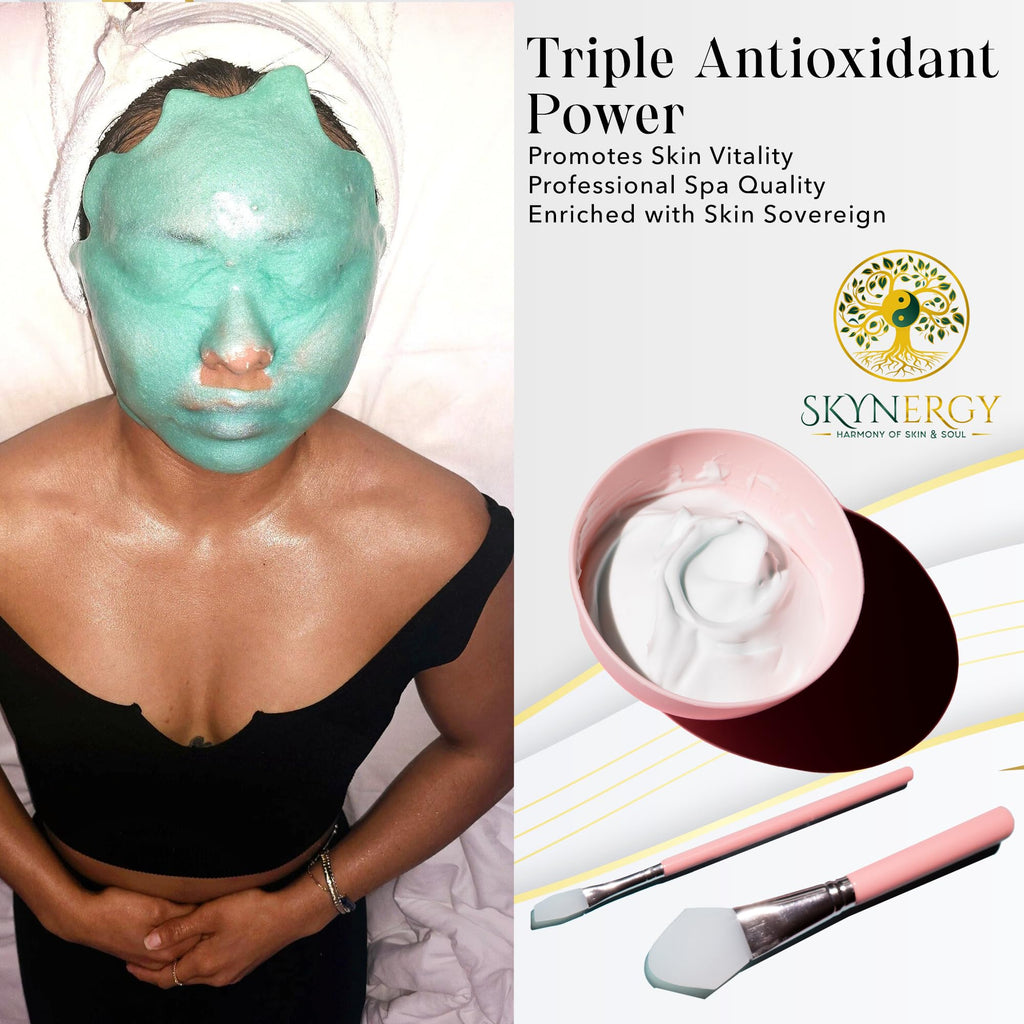 SKYNERGY Skin Sovereign Jelly Mask – Hydration & Glow | Spa-Grade Peel-Off, 12 Applications