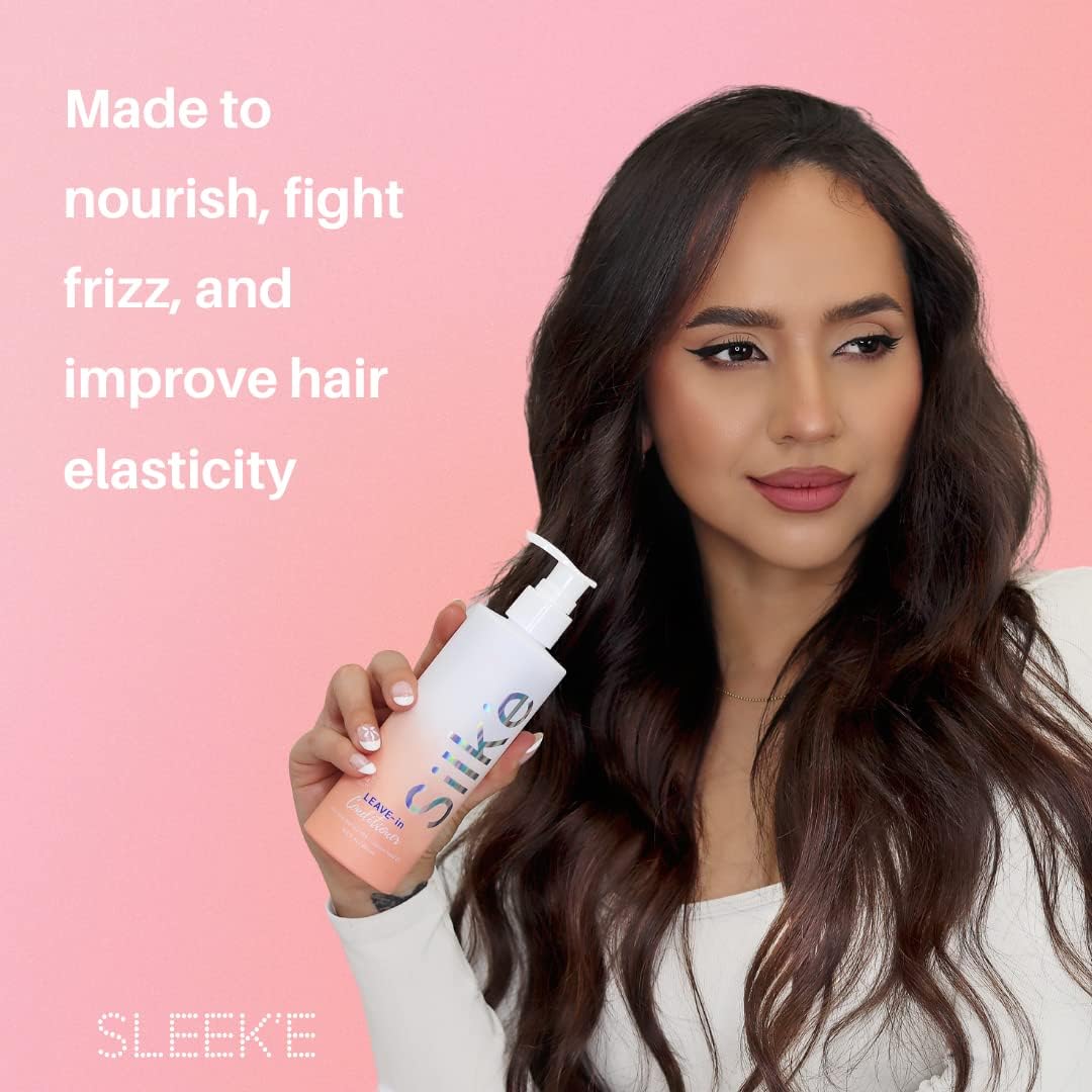 Sleek'e Silk'e Repair Leave-In Conditioner – Jojoba Oil & Aloe, All Hair Types, 250ml